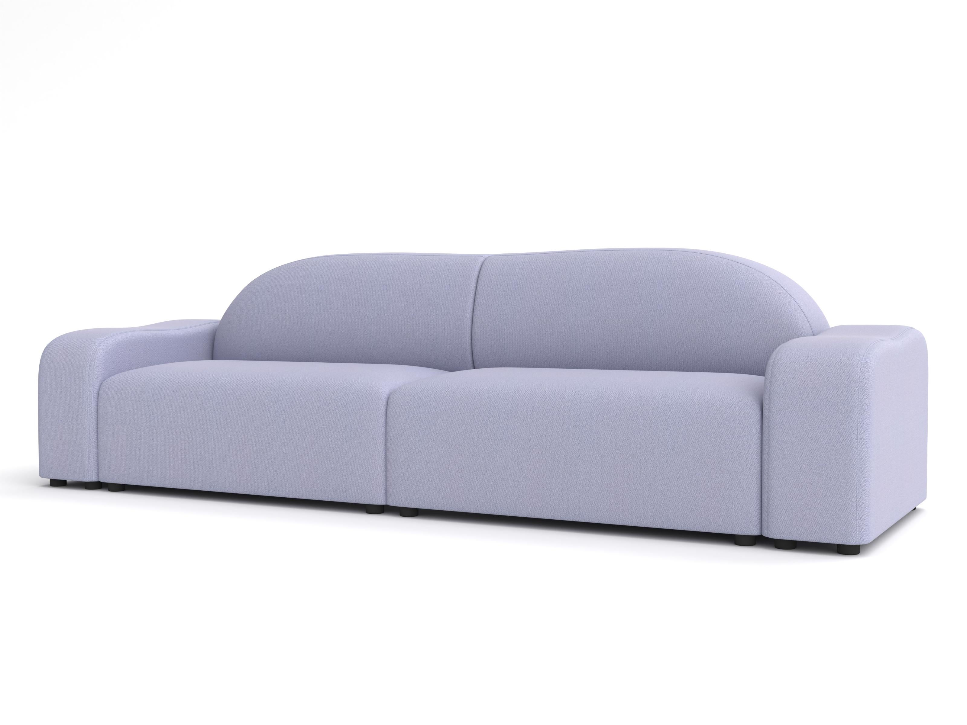 Moderne Flow Sofa Part One, 3 places, Vidar Pastel Blue en vente