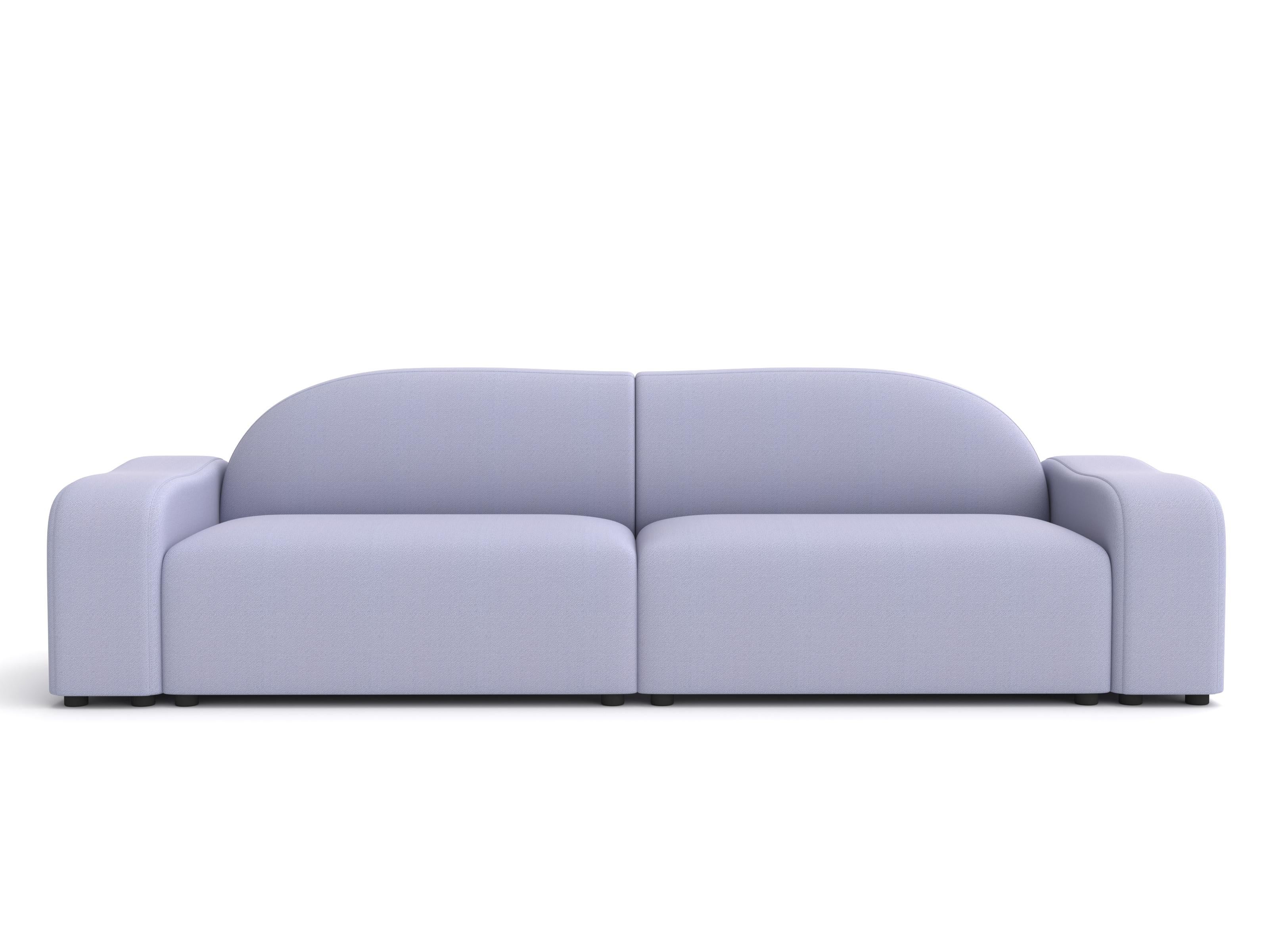 Chinois Flow Sofa Part One, 3 places, Vidar Pastel Blue en vente