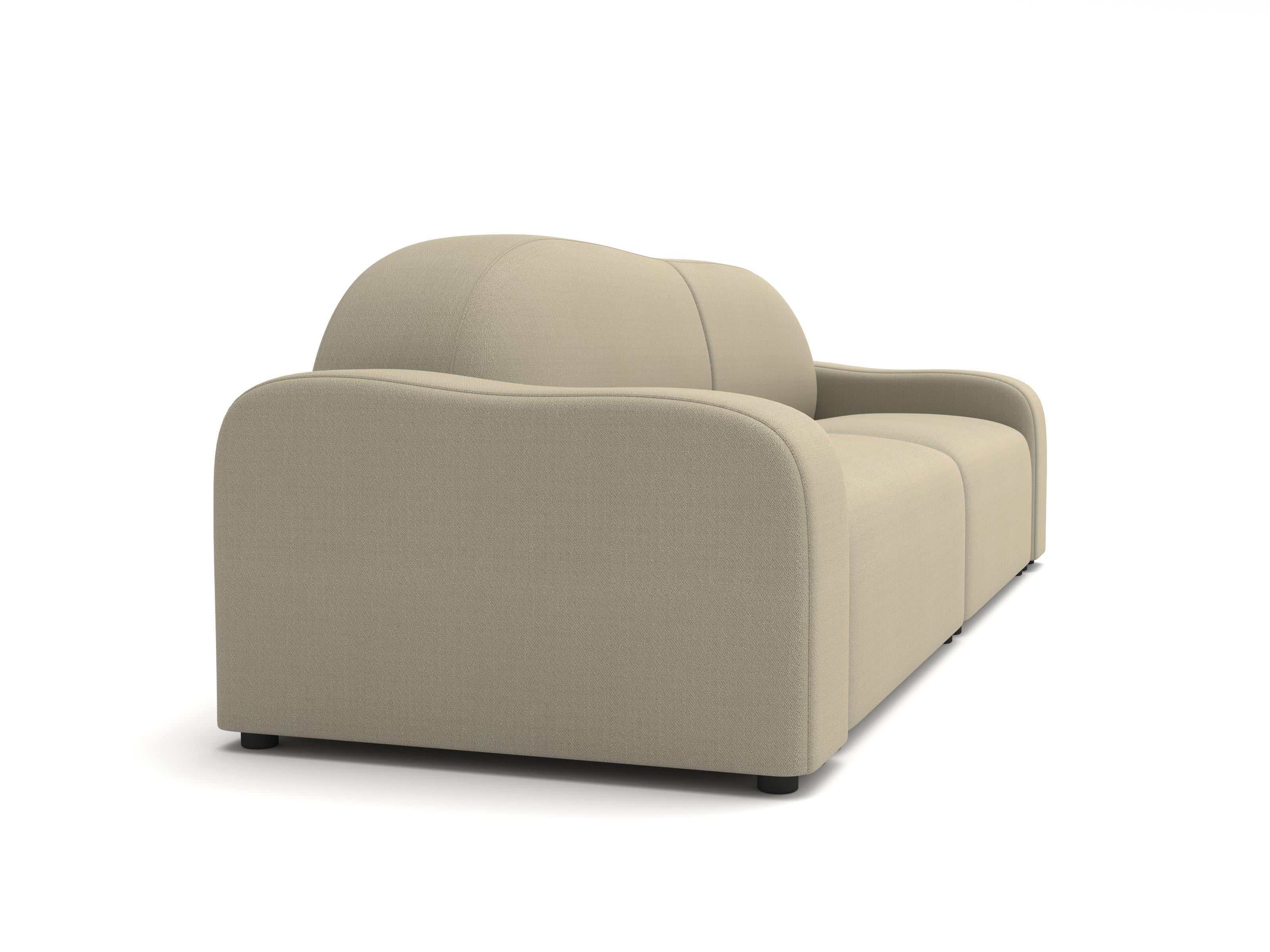 Sofá Flow Parted, 3 plazas, Vidar Topo Siglo XXI y contemporáneo en venta