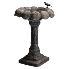 Flower Bird Bath, England circa 1950