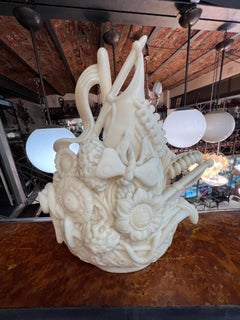 Flower Boat Sculpture, 1900, Style: Jugendstil, Art Nouveau, Liberty