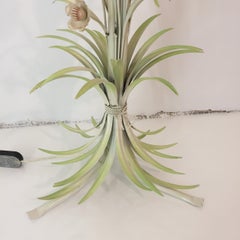 Flower Bouquet Pastel Floor Lamp 1960s Vintage Italian Sheaf Of Wheat MidCentury