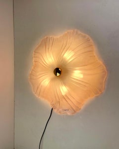 Flower Ceiling Lamp by Murano Due, 1980s