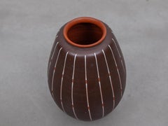 Flower Ceramic Vase by ILKRA Ceramics, Germany 1960s