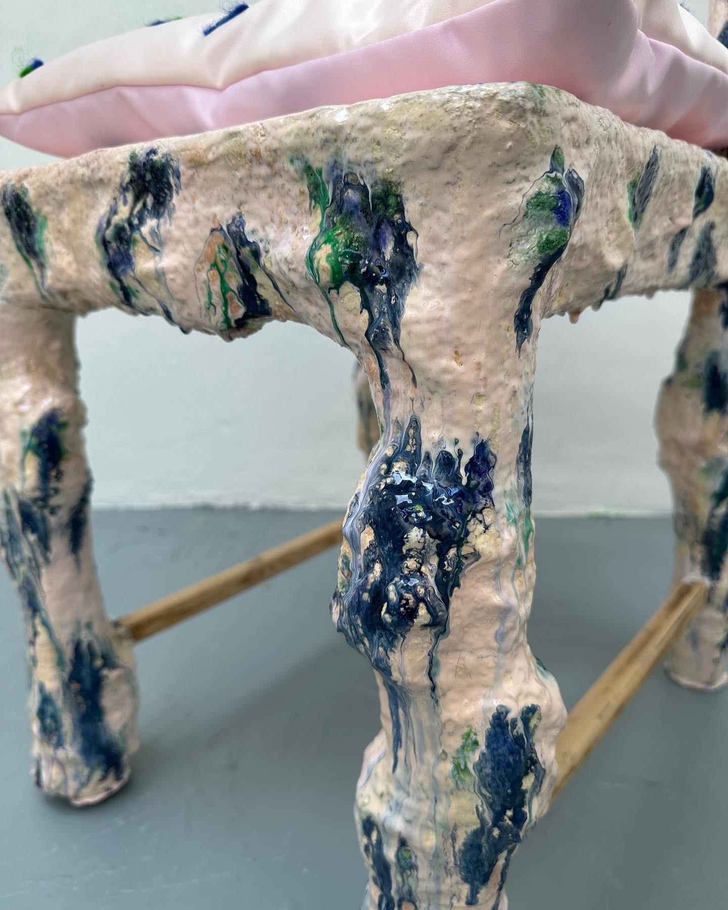 Post-Modern Flower Chair by Maria Zakioso For Sale