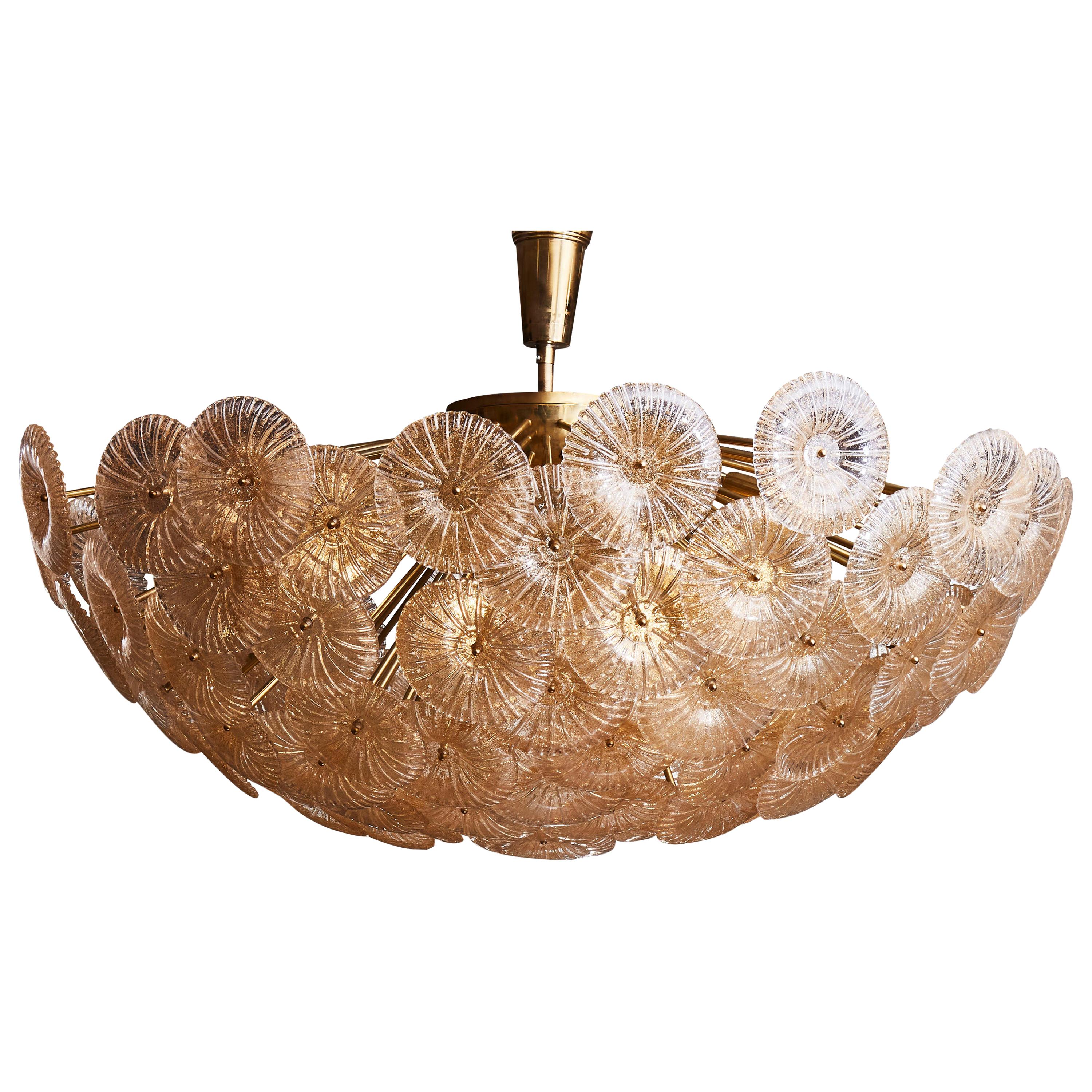 Flower Chandelier by Studio Glustin For Sale