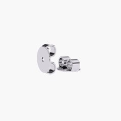 Blumen Kleeblatt Natürliche Diamant Dainty Ohrstecker, 14k Massivgold, SI GH