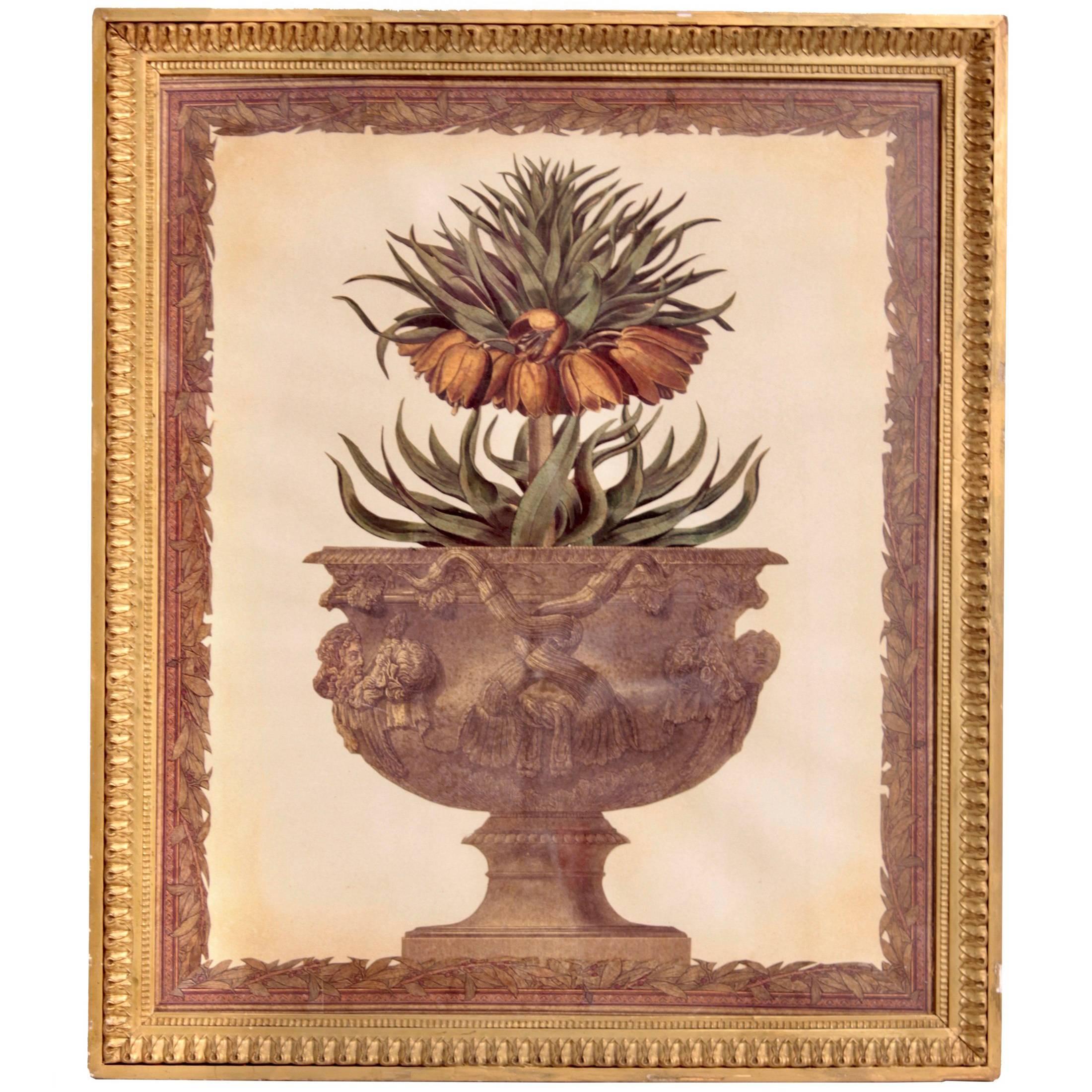 French Flower Compositions, France, 19th Century For Sale