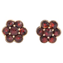 Retro Flower design Ear Studs