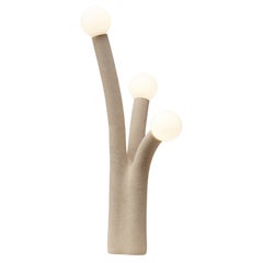 Flower Limited Edition Modern Sand and Nylon Desk Lamp by Hot Wire Extensions