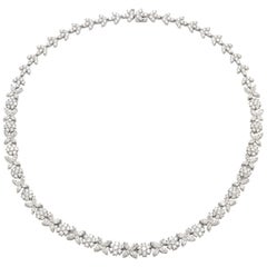 Collana Fiori di diamanti da 18,56 carati