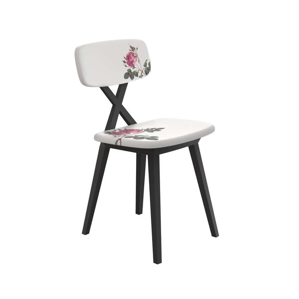 In Stock in Los Angeles, Flower Dining Chair by Nika Zupanc, Made in Italy In New Condition In Beverly Hills, CA