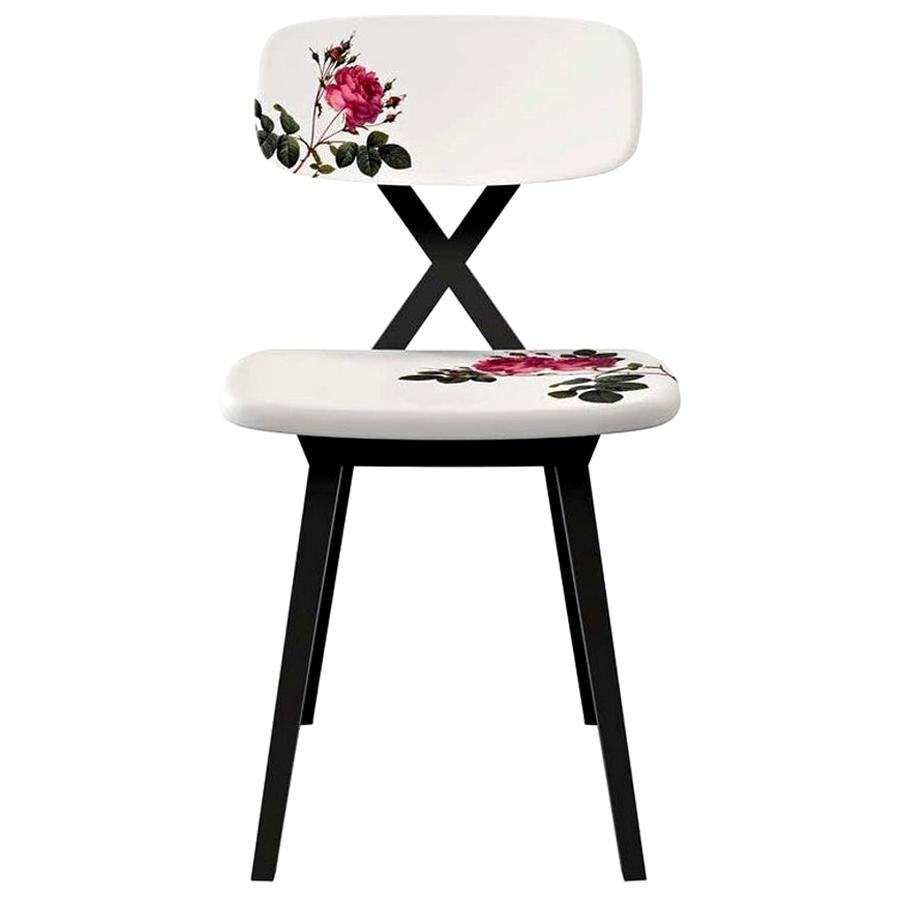 In Stock in Los Angeles, Flower Dining Chair by Nika Zupanc, Made in Italy