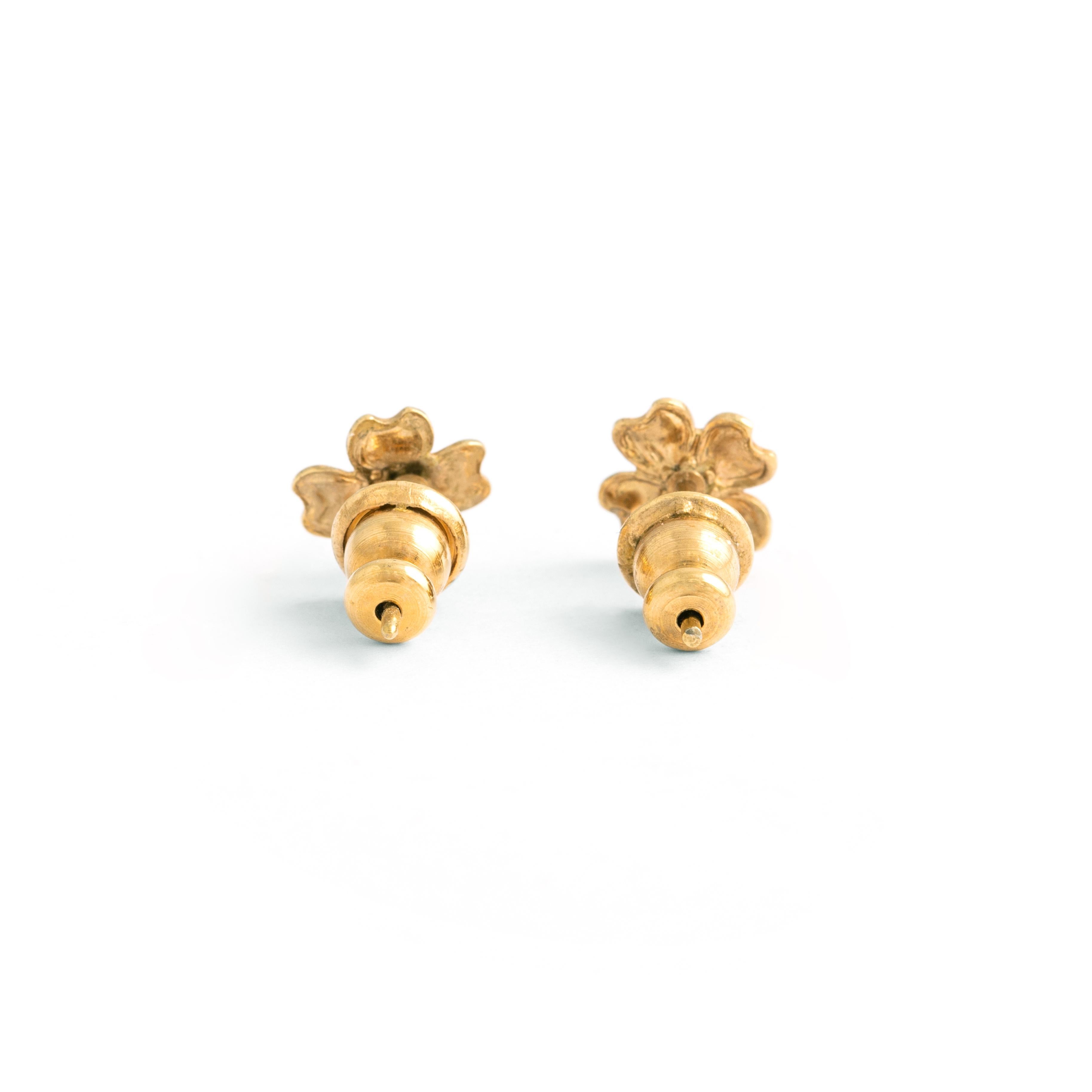 Women's or Men's Flower Ear Studs For Sale