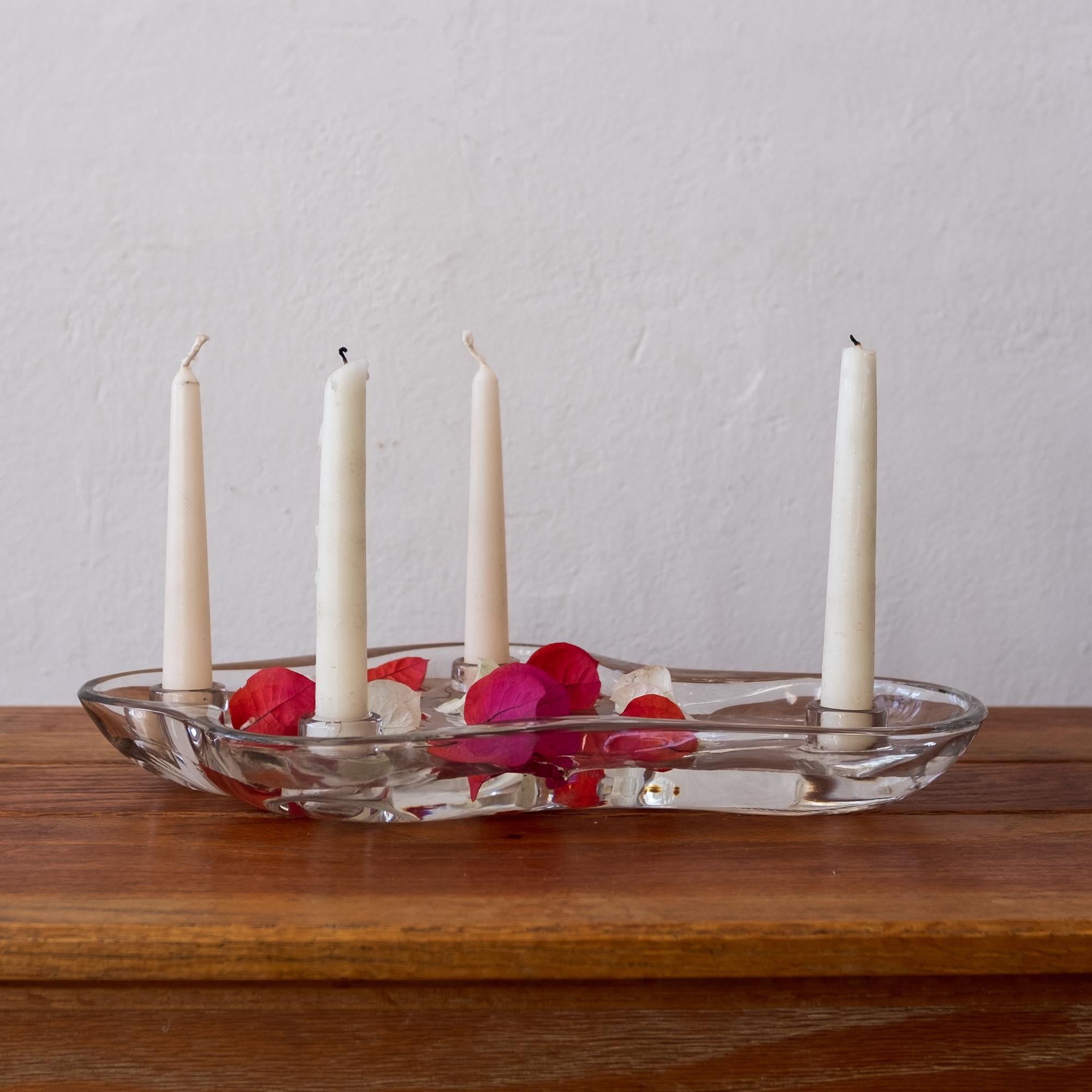 Mid-Century Modern Flower Floater Candleholder by Pipsan Swanson Saarinen, 1948