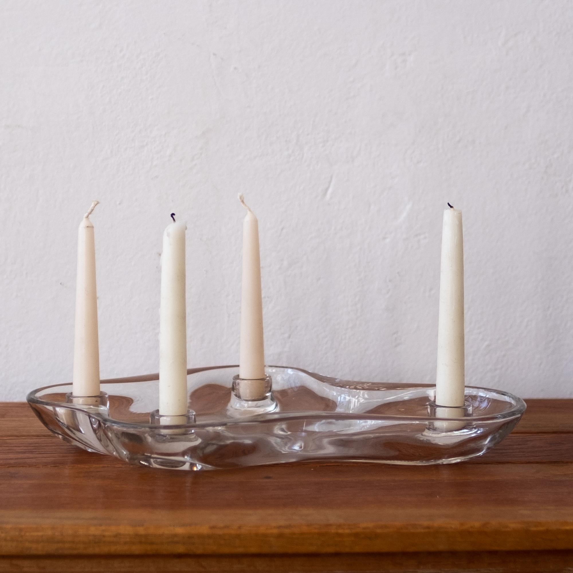 North American Flower Floater Candleholder by Pipsan Swanson Saarinen, 1948 For Sale