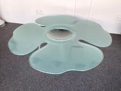 Flower Glass Coffee Table by Glas Italia, Italy, 1990s