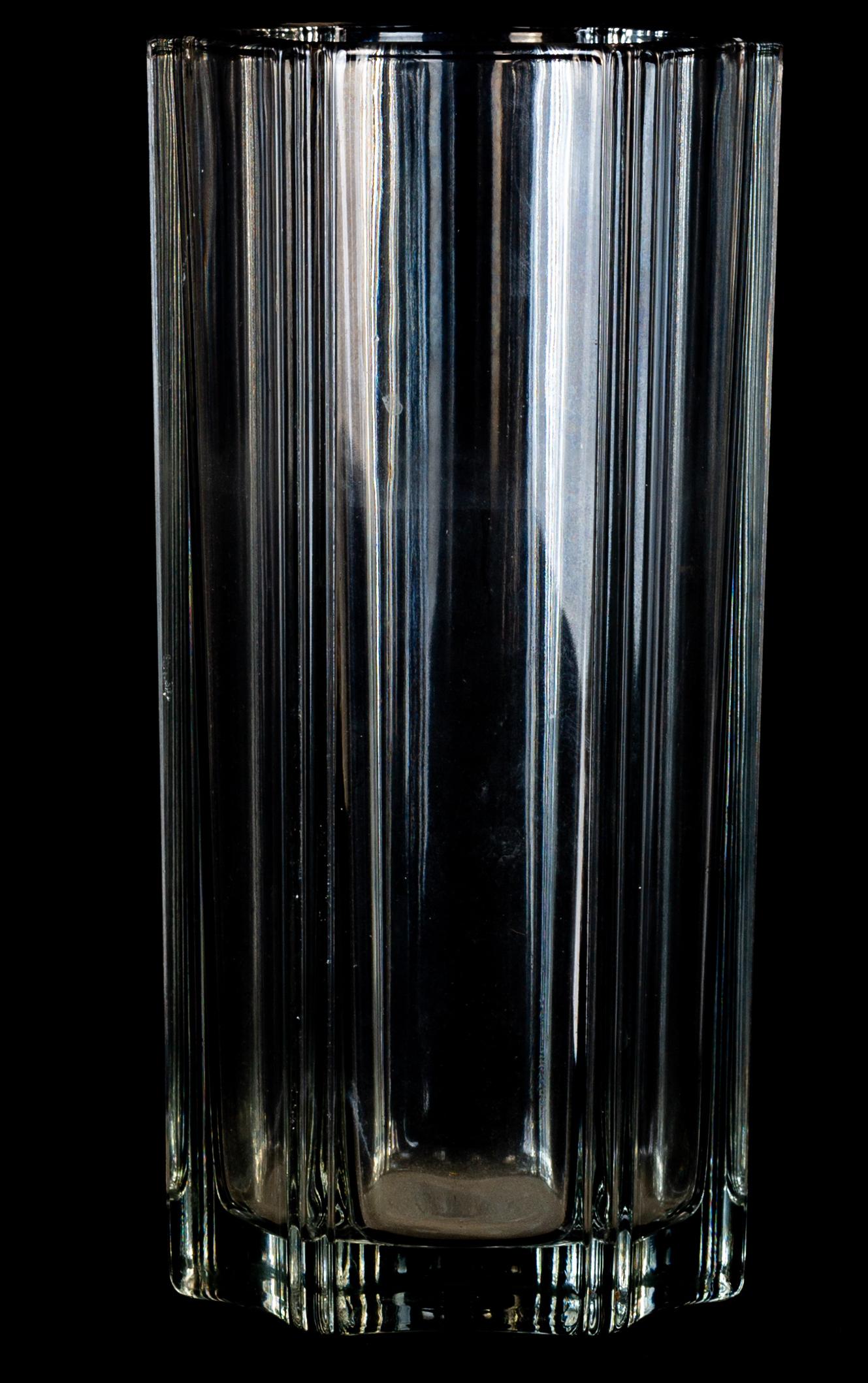 Vaso in vetro a forma di fiore, Italia, anni '70 In condizioni buone in vendita a Roma, IT