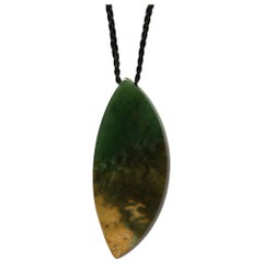 Flower Jade Necklace from New Zealand