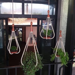 Flower Jardinières Pingo Outdoor Metal Brazilian Contemporary by Lattoog-Model 2