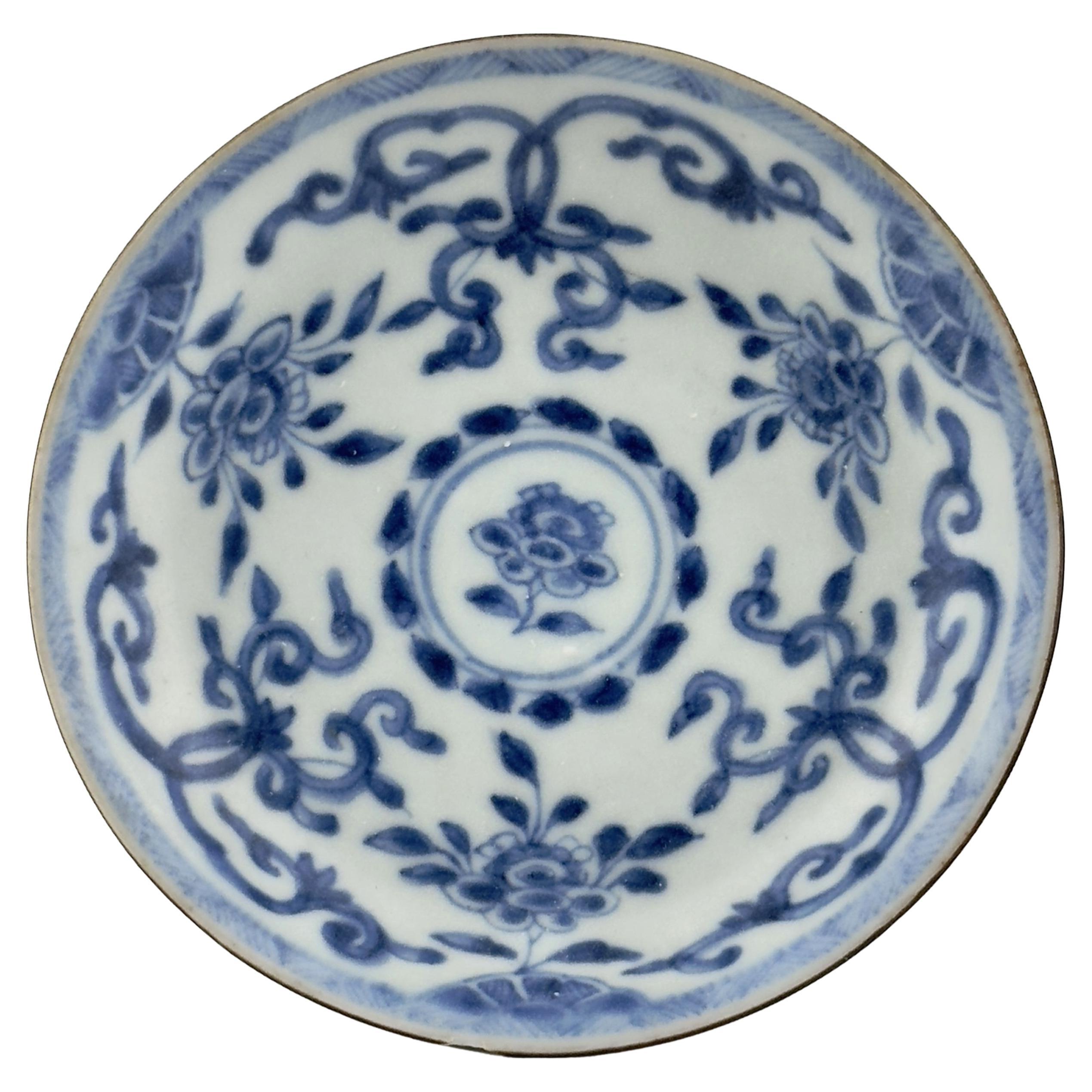 Flower Pattern Blue And White Tea Set c 1725, Qing Dynasty, Yongzheng Reign