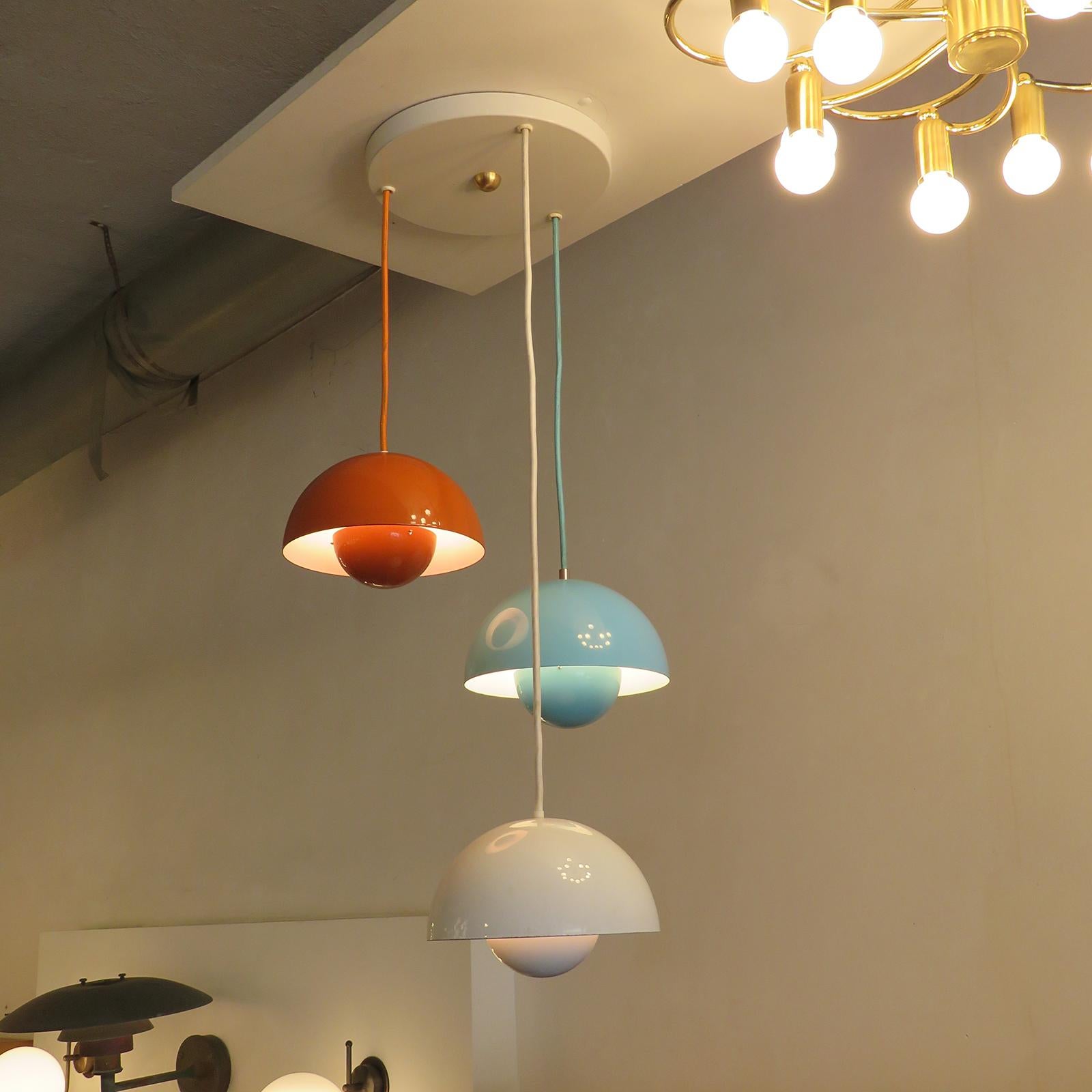 Flower Pots by Verner Panton for Louis Poulsen, 1970 For Sale 2
