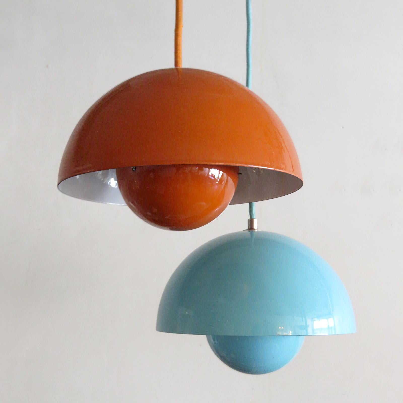 Flower Pots by Verner Panton for Louis Poulsen, 1970 In Good Condition For Sale In Los Angeles, CA