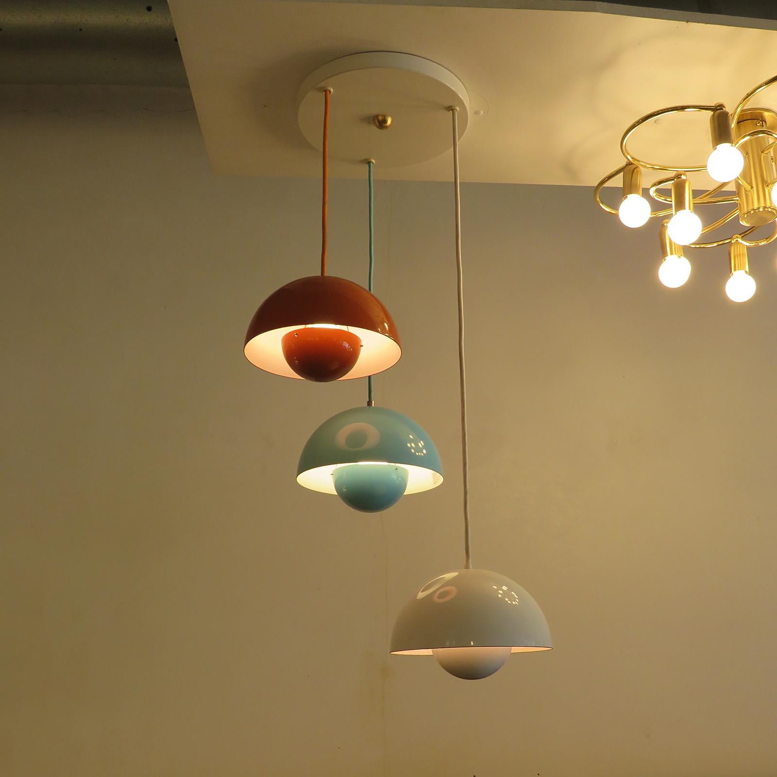 Flower Pots by Verner Panton for Louis Poulsen, 1970 For Sale 1