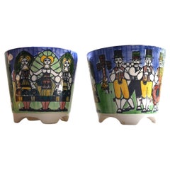 Vintage Flower pots or planters by Anita Nylund for Jie, Sweden