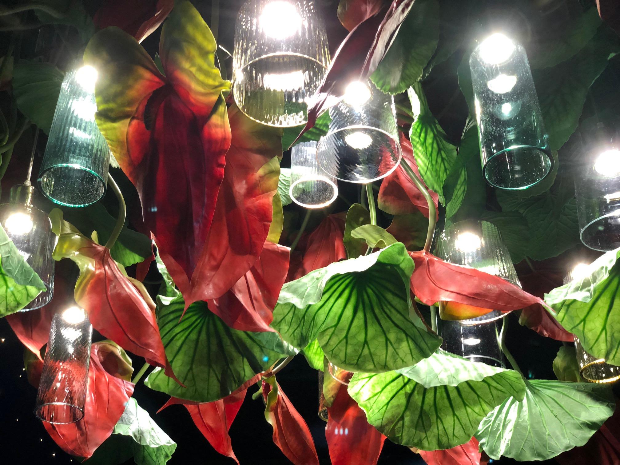 Flower Power Anthurium Chandelier, Italy In New Condition In Treviso, Treviso
