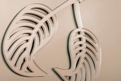 Espejo de pie Flower Power