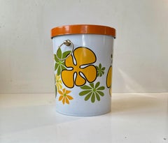Flower Power Ice Bucket from Encino Nasco, Japan, 1970s