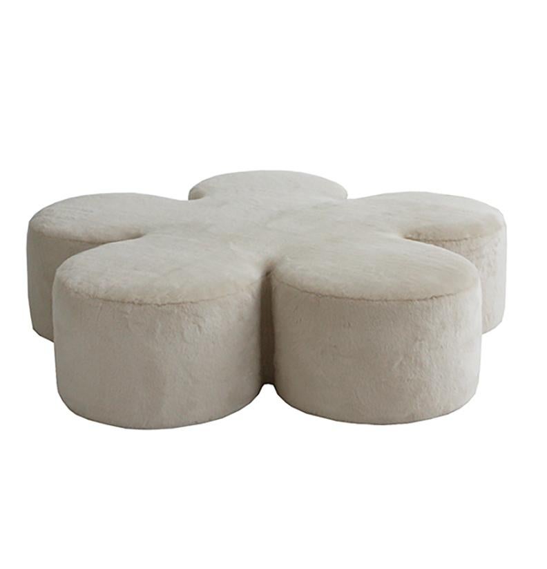 Pouf rembourré en forme de 