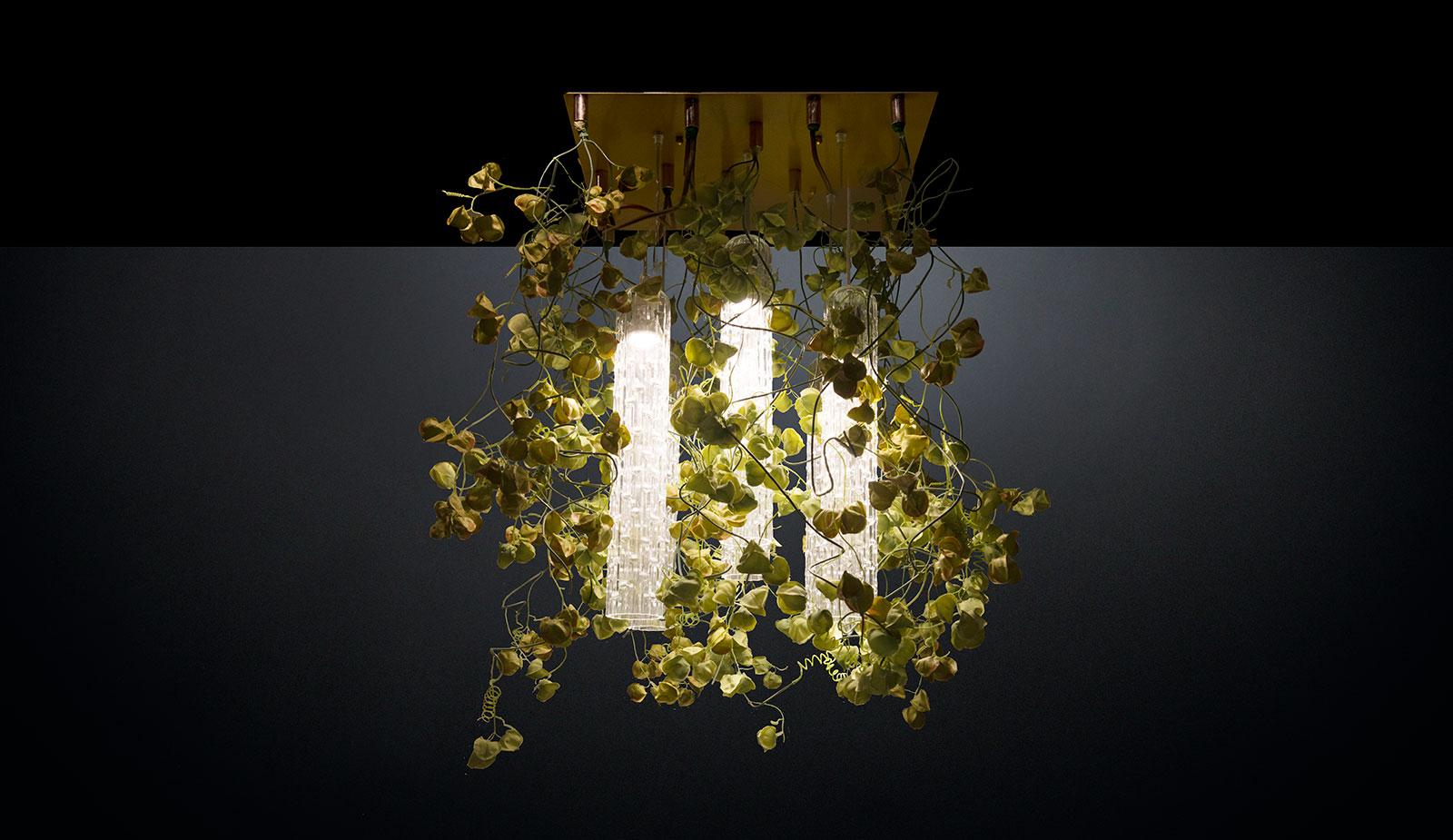 Flower Power Physalis Chandelier, Italy In New Condition For Sale In Treviso, Treviso