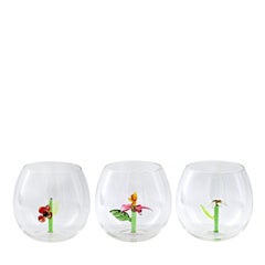 Flower Power Set of 6 Glasses and Jug by Casarialto