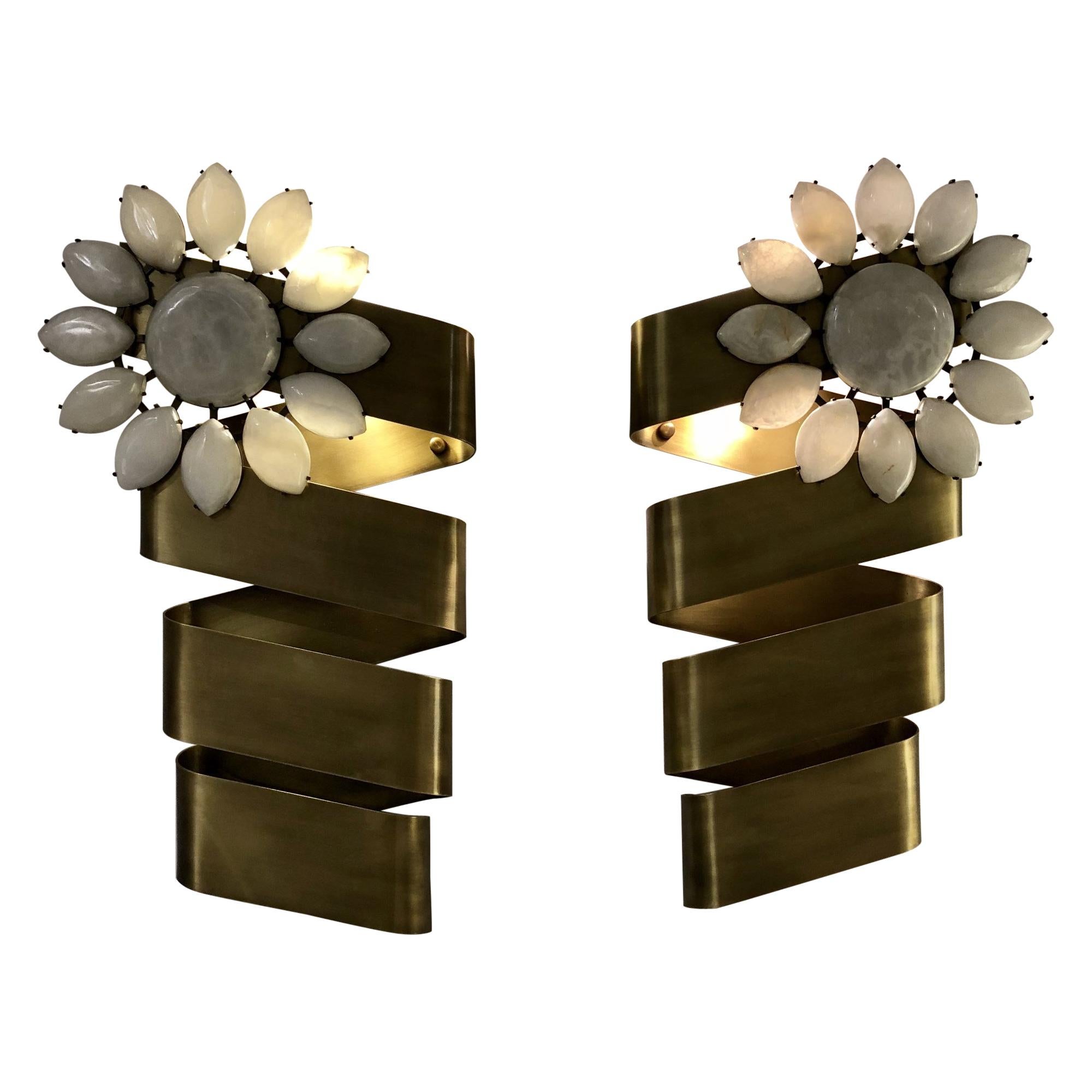 Flower Sconces at Cost Price For Sale