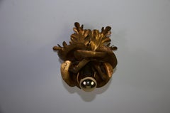 Flower Shape Flush Mount by Banci Firenze, Italy, 1970s