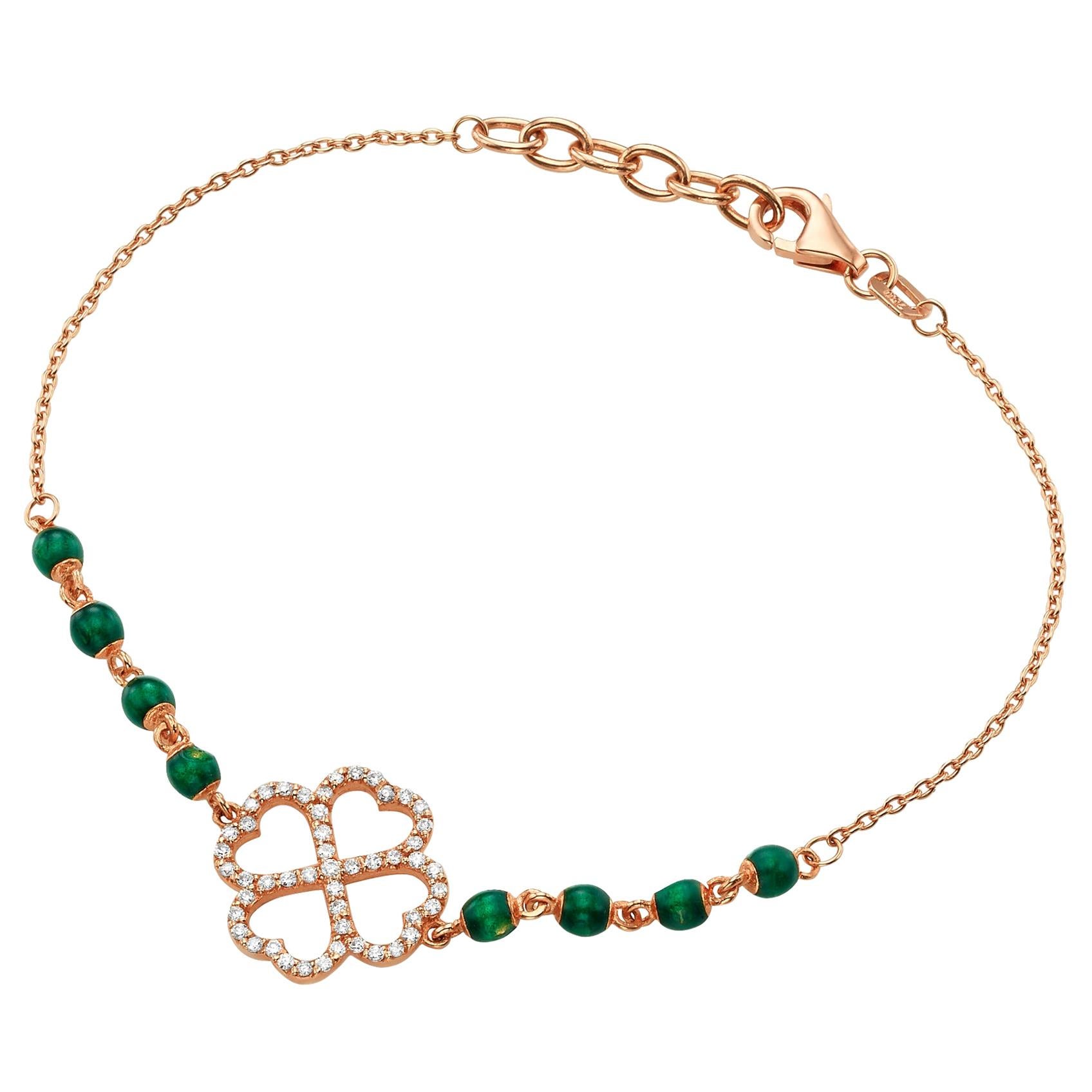 H. Stern DVF 18 Karat Gold Charm Bracelet For Sale at 1stDibs