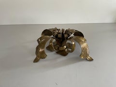 Flower Shaped Heavy Brass Pendant Lamp by Hans Möller, 1960s, Germany