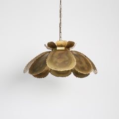 Flower-Shaped Pendant Light by Svend Aage Holm Sorensen, 1960s, Denmark