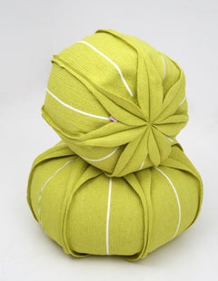 Flower Shaped Pouf - Eucharis Lime Big