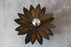 Flower-Shaped Wall Sconce by Christian Techoueyres, 1970s