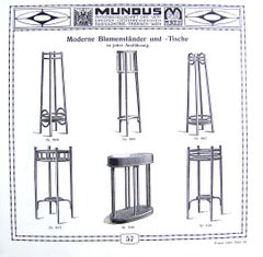 Blumenständer Thonet-Mundus Nr.908:: um 1910