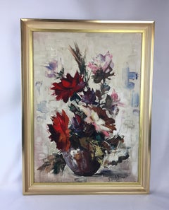 Flower Still Life Oil Painting by Cyrus Afsary