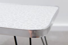 Flower table MOSAIC SILVER, 1950s