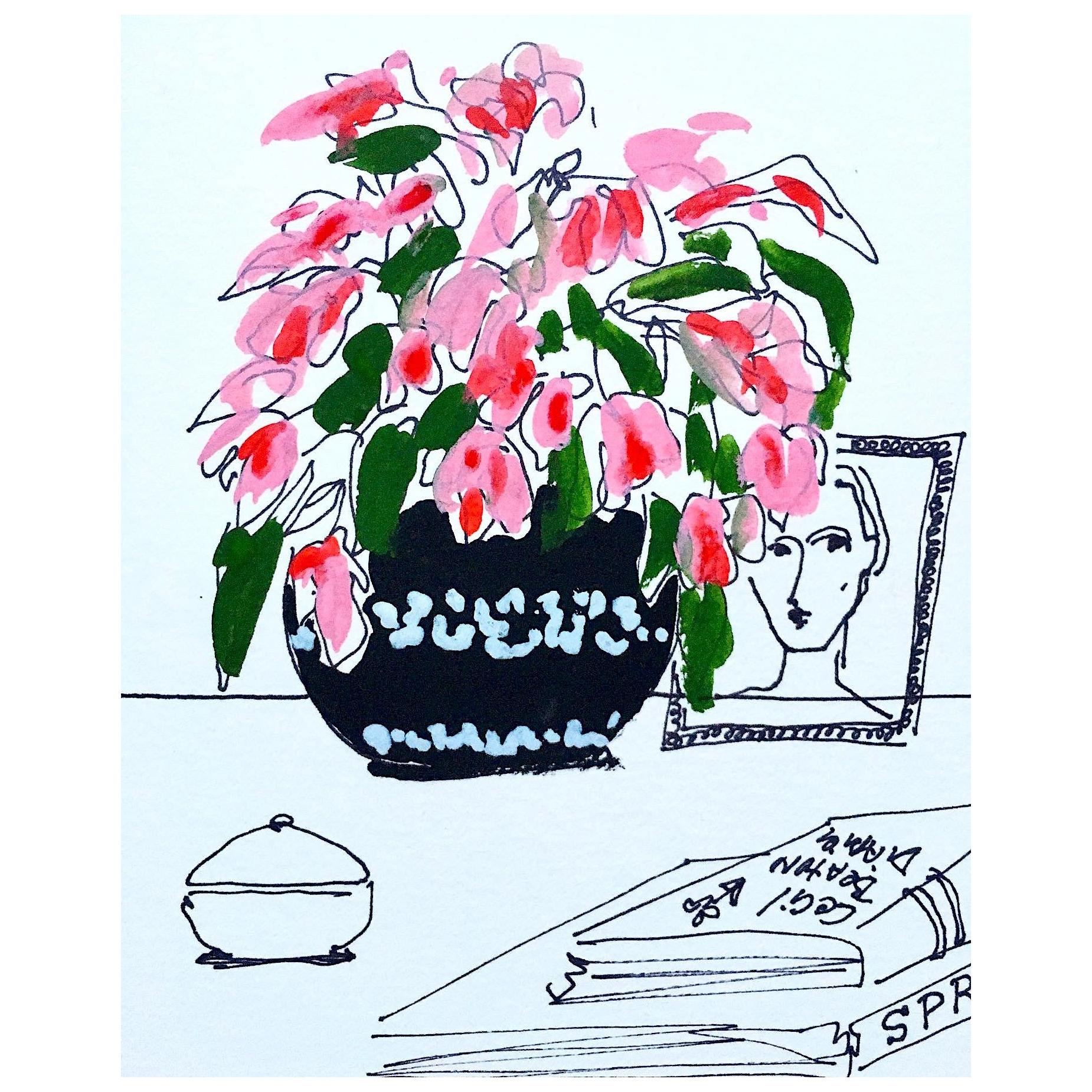 Flower Vase, Pink