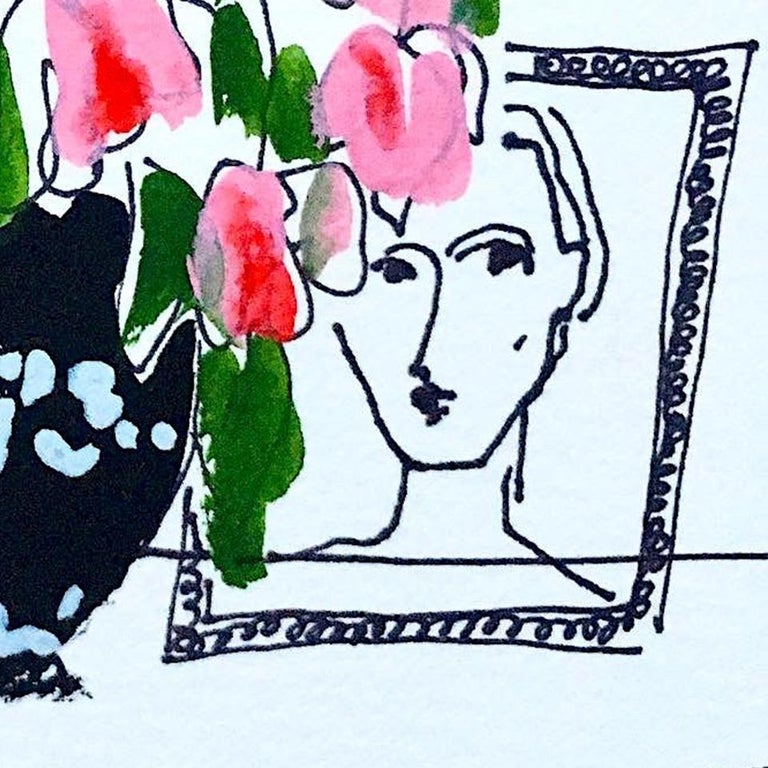 Flower Vase Pink For Sale at 1stDibs