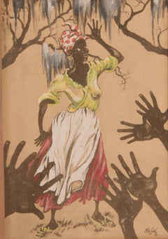 "Flower Vendors" Alice Scott Charleston South Carolina American Artist Prints