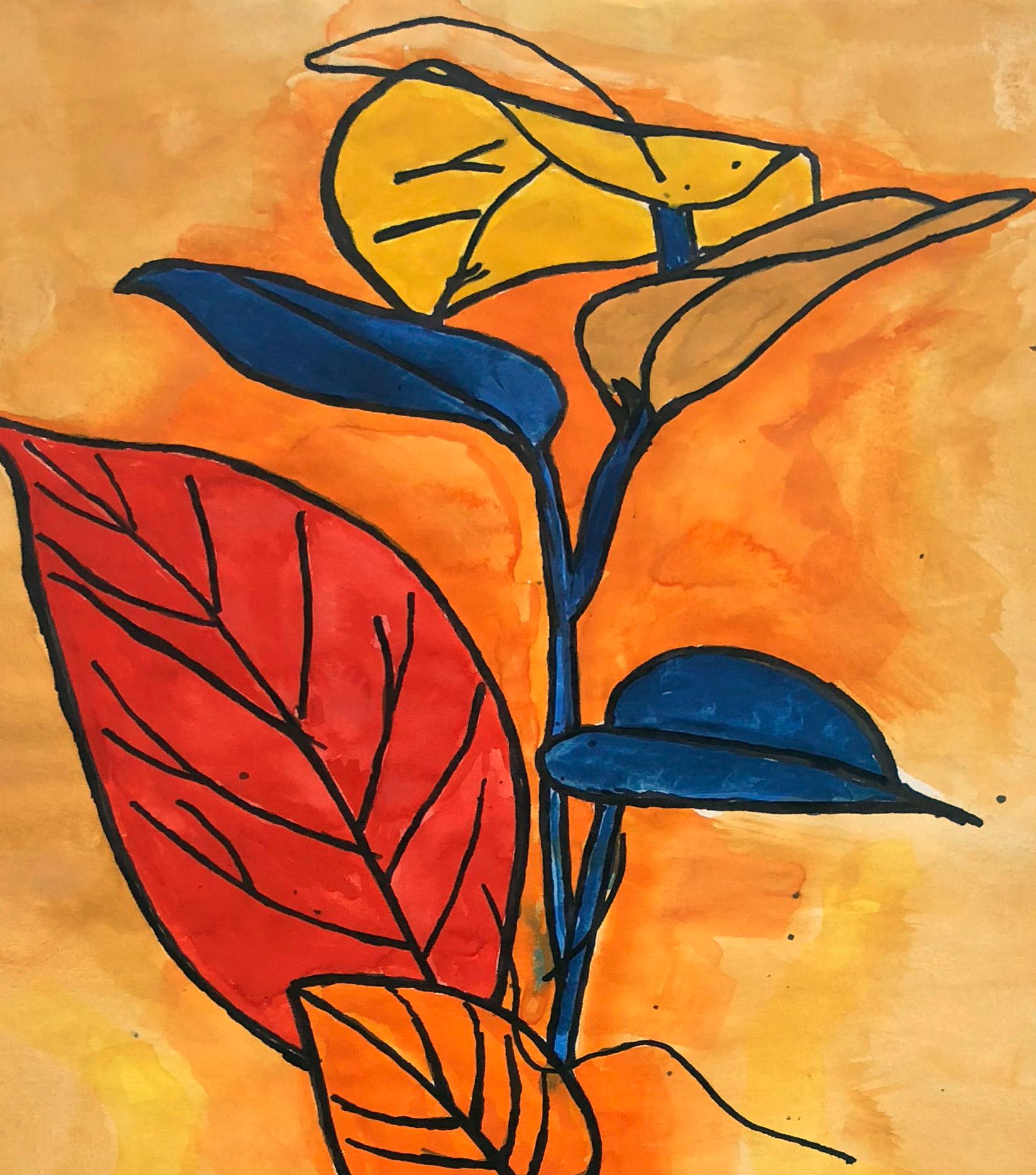 Flower by Celso Castro
Watercolor and ink on archival paper
Individual size: 15.9 in. H x 11.5 in. W
One of a kind
2018

Celso Castro-Daza was born in Valledupar, Colombia. He has a BFA from Pratt Institute, 1981 and has exhibited extensively