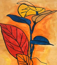 Flower, Watercolor and Ink on Archival Paper, 2018